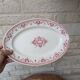 Old oval serving dish, Amiral Creil and Montereau Terre de Fer model