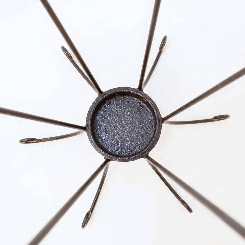 Mid-century wrought iron umbrella stand - 1960s