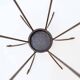 Mid-century wrought iron umbrella stand - 1960s