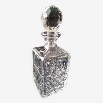 Bohemian crystal whiskey decanter