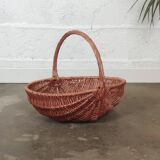 Vintage wicker basket
