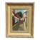Mid-Century Oil on Panel “Street View” by J. Ioliv, Vintage & Framed 25×31cm