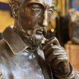 'The Ceramist Bernard Palissy' By Vittoz Bronzier, Bronze Sculpture