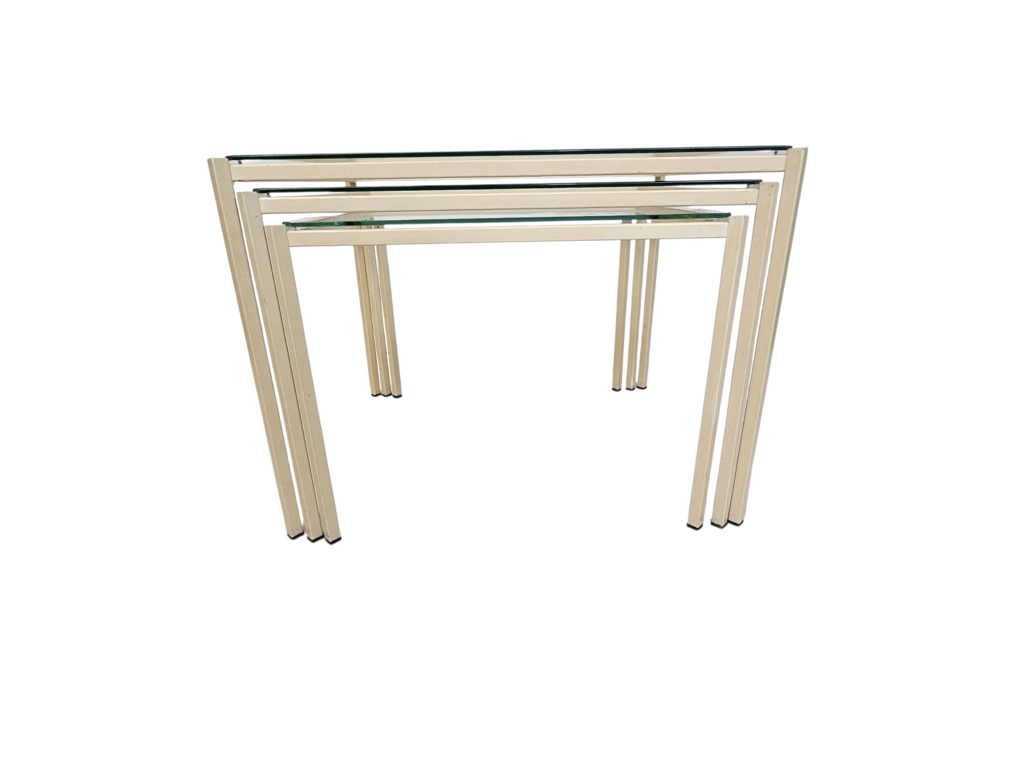 Side tables – mini set – nesting tables – Italian – 1970s