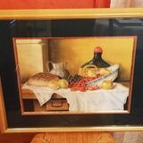 Tableau nature morte pastel