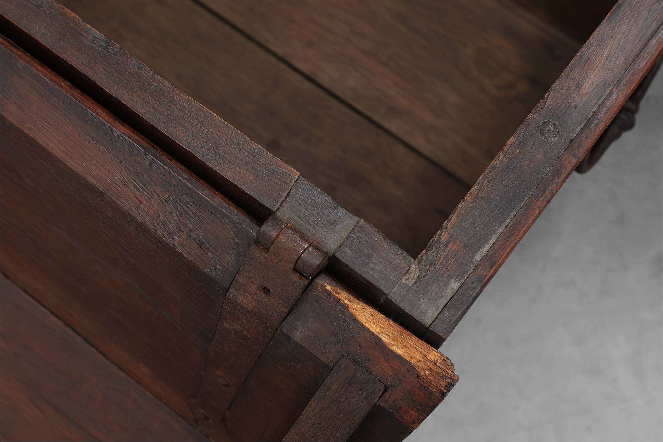 Large 18th Century Provincial oak Chest, France