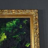 Important Oil on Canvas “La Tahitienne” signed Morillon – 1985
