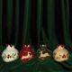 Mini Iznik ceramic Christmas vase