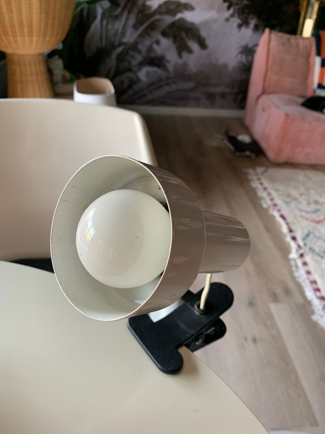 Spot lamp 70 years with clip