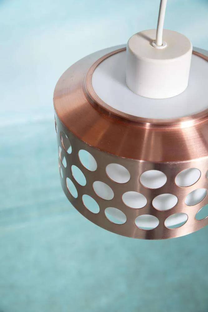 1960s/70s space-age suspension, Swedish light fixture.