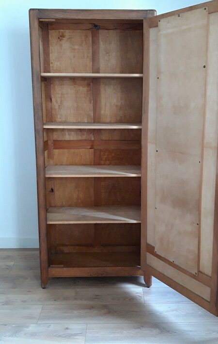 Parisian wardrobe with mirror