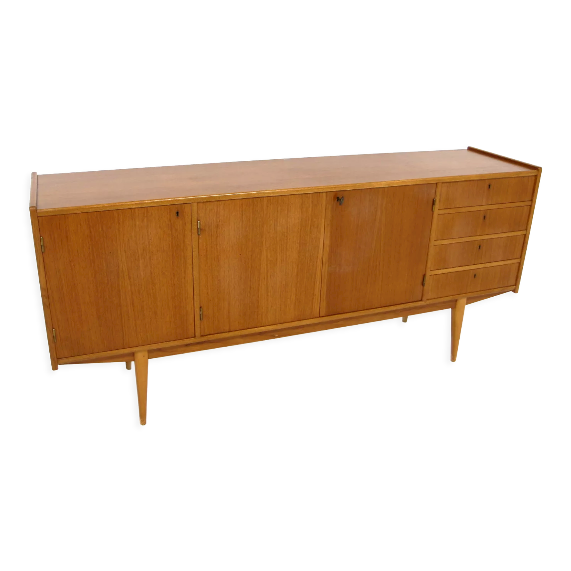Enfilade scandinave en teck Suède 1960