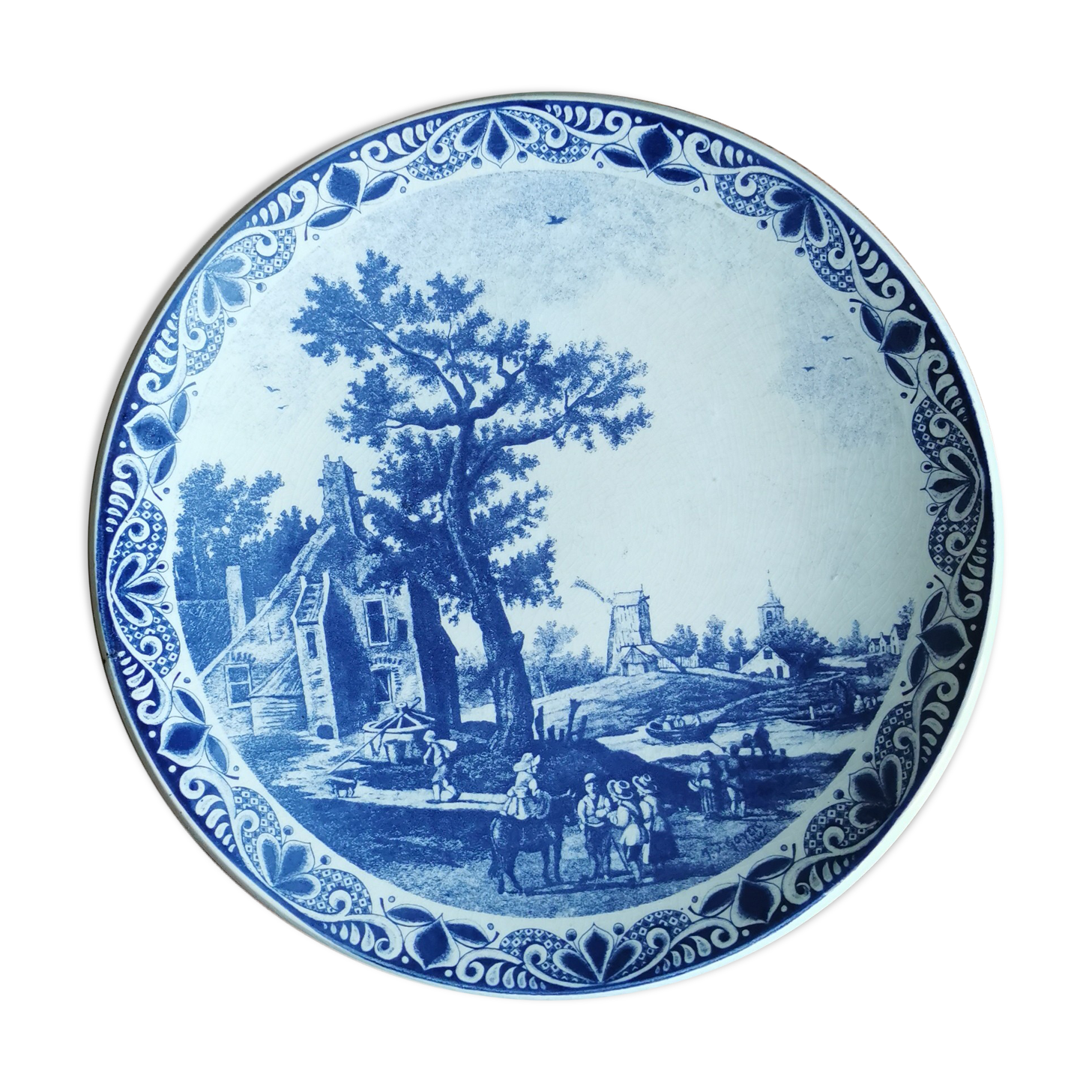 decorative plate Delfts Blauuw Chemkefa