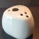 Flower holder in porcelain Virebent by Pierre Lèbe, 1960s