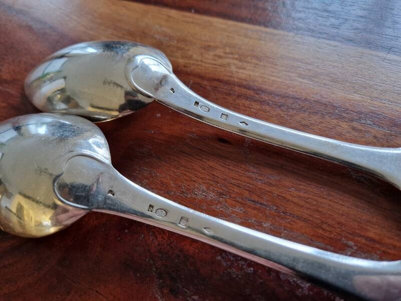 Ravinet d'enfert - 2 Cluny model table spoons in silver-plated metal