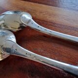 Ravinet d'enfert - 2 Cluny model table spoons in silver-plated metal