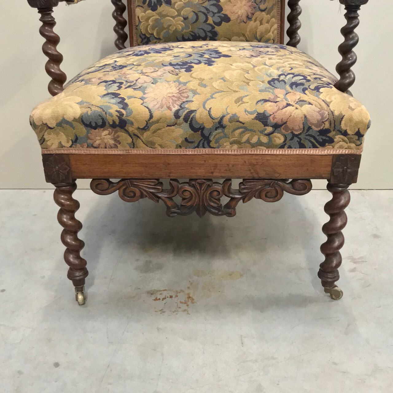 Rosewood armchair