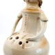 Vase et pique-fleurs anthropomorphe des potiers Thierry et Chantal Robert, années 70