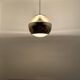 Golden Space Age Glass Pendant Lamp by Peill and Putzler