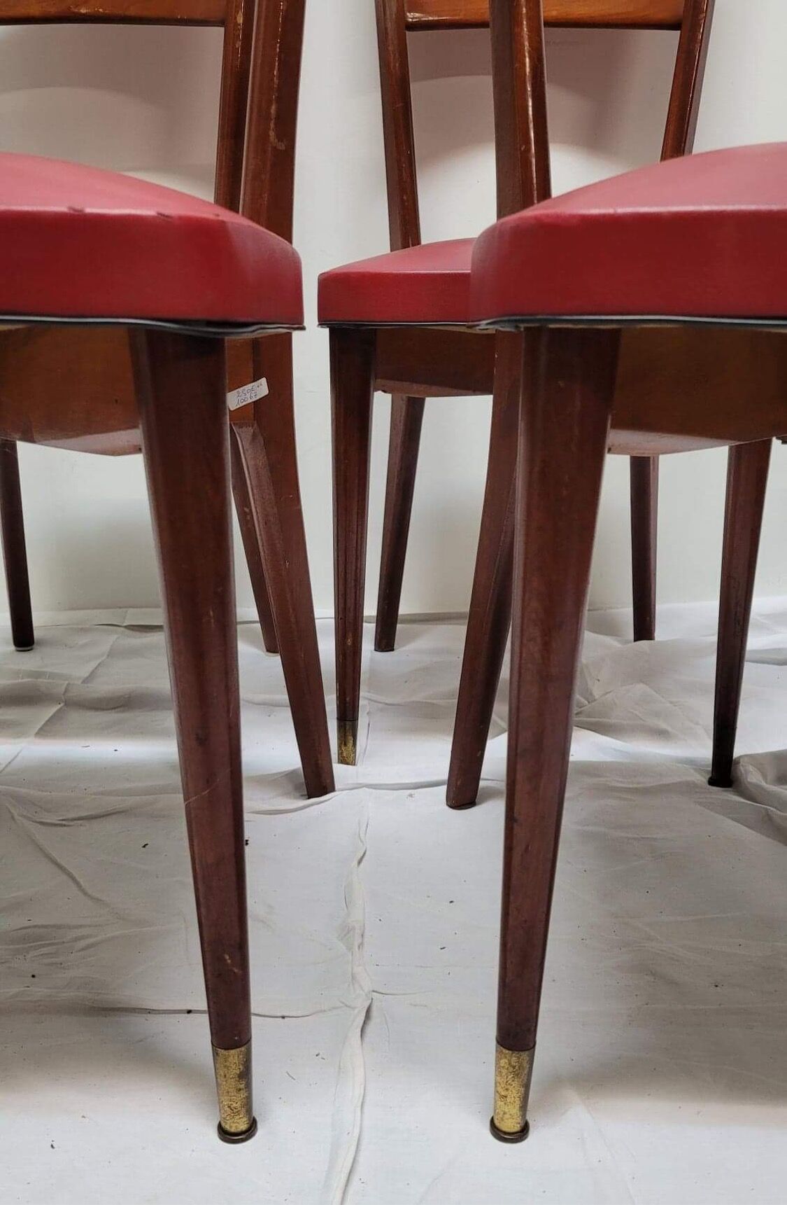 4 scandinavian vintage chairs