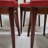 4 scandinavian vintage chairs