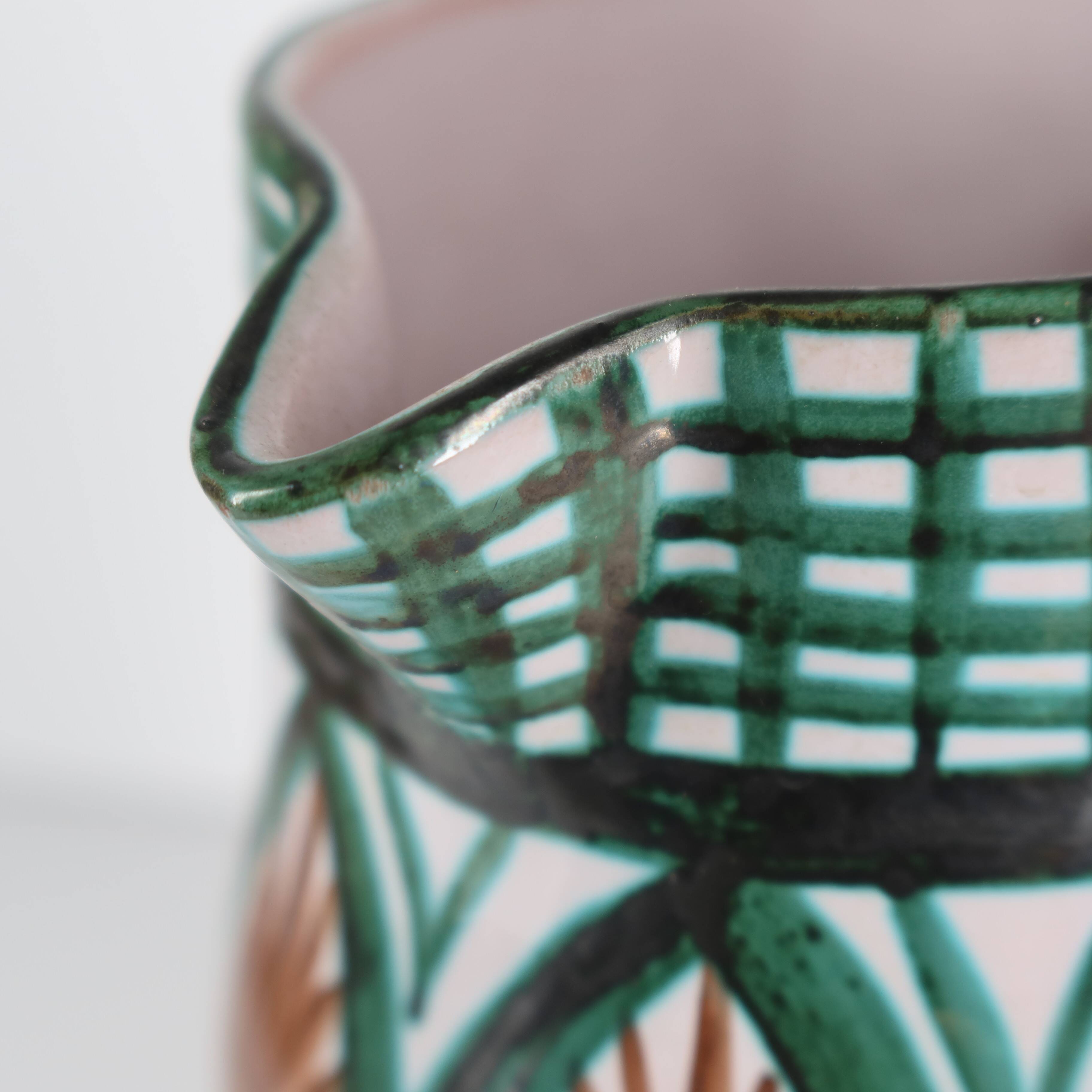 Ceramic pitcher – Robert Picault, Vallauris (1950s–60s)