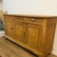 Antique solid wood sideboard