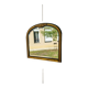 ART DECO BLACK AND GOLD MIRROR (1925-1945)