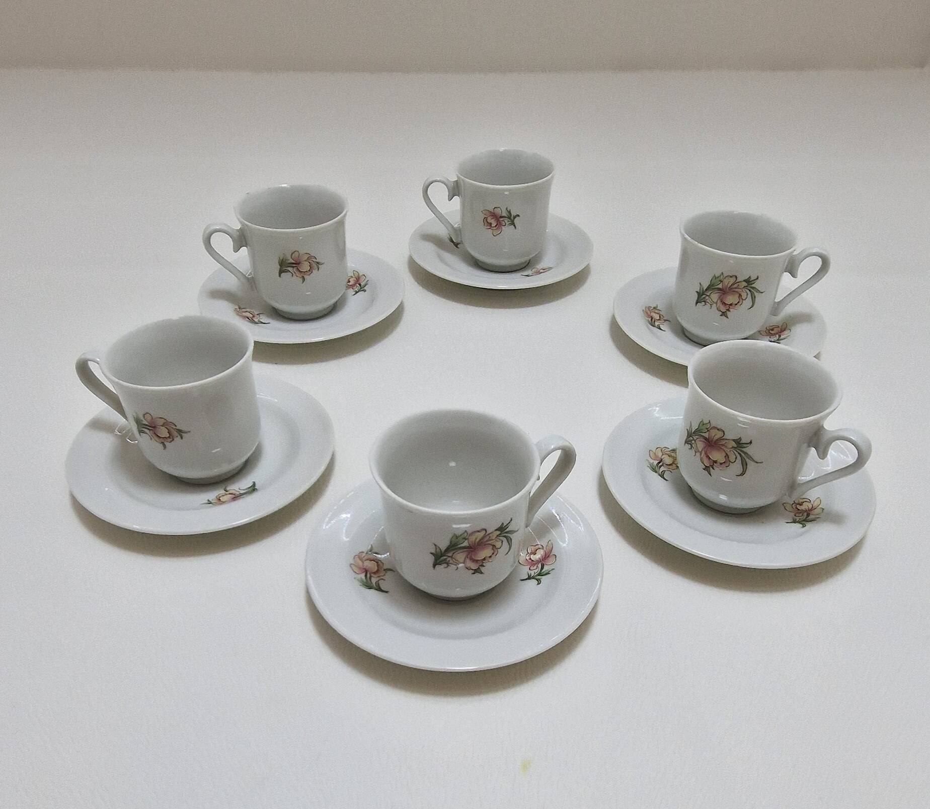 Johann Seltmann Vohenstrauss Bavaria 50/60 porcelain coffee service