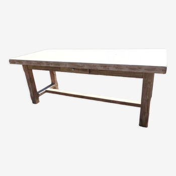 Beech farmhouse table