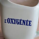 Moulin des Loups oxygenated advertising pitcher