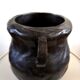 Vintage brutalist wooden pitcher