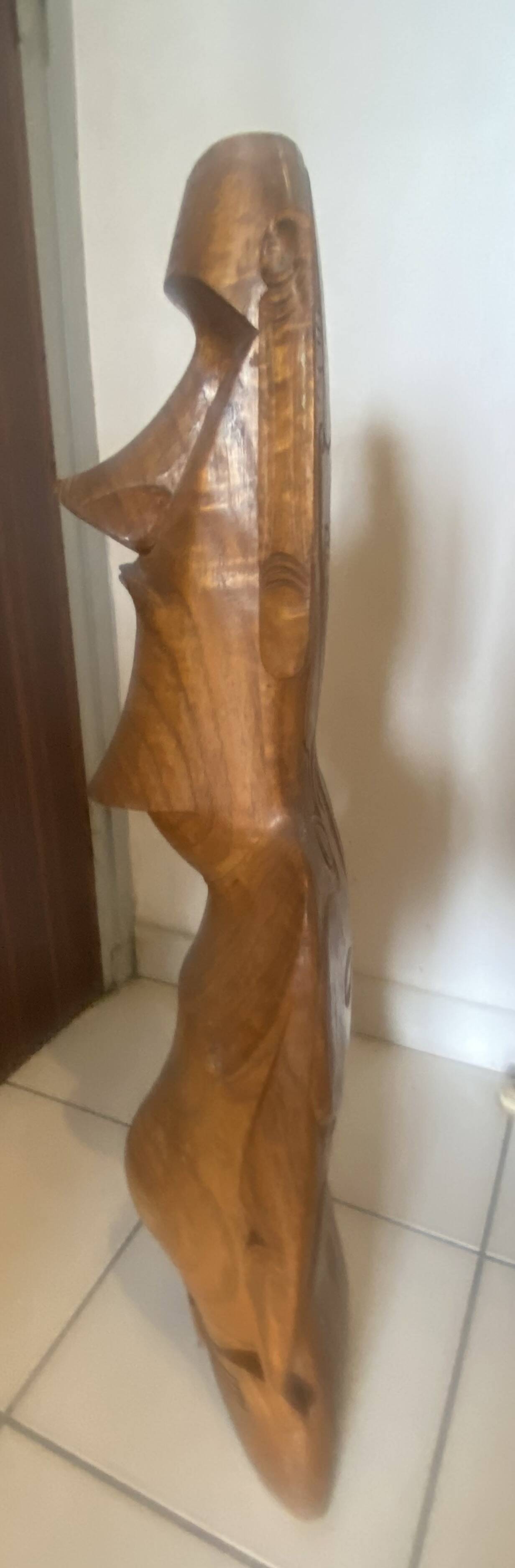 Wooden Moai Easter Island