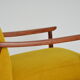 Fauteuil des années 60 jaune