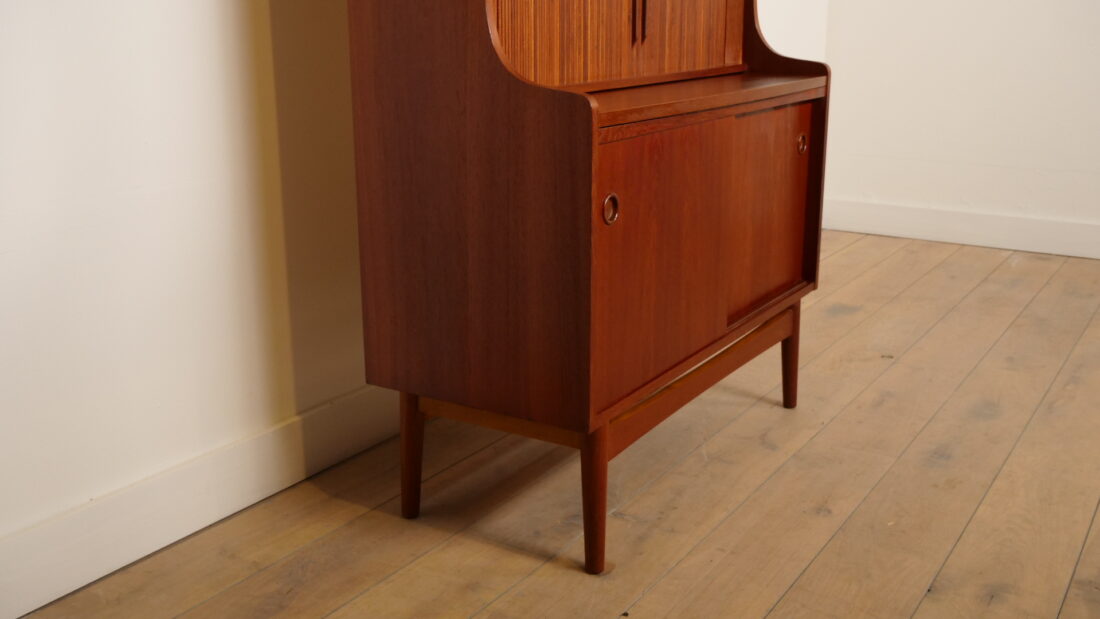 Vintage library | Secretary | Teak | Johannes Sorth