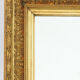 Miroir doré 68x79cm