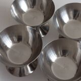 Set of eight ice cream cups, Lundtofte Denmark, 1960s