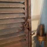 Ancient oak shutter