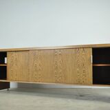 Modern DUTCH DESIGN vintage sideboard with Wenge finish, 1980s