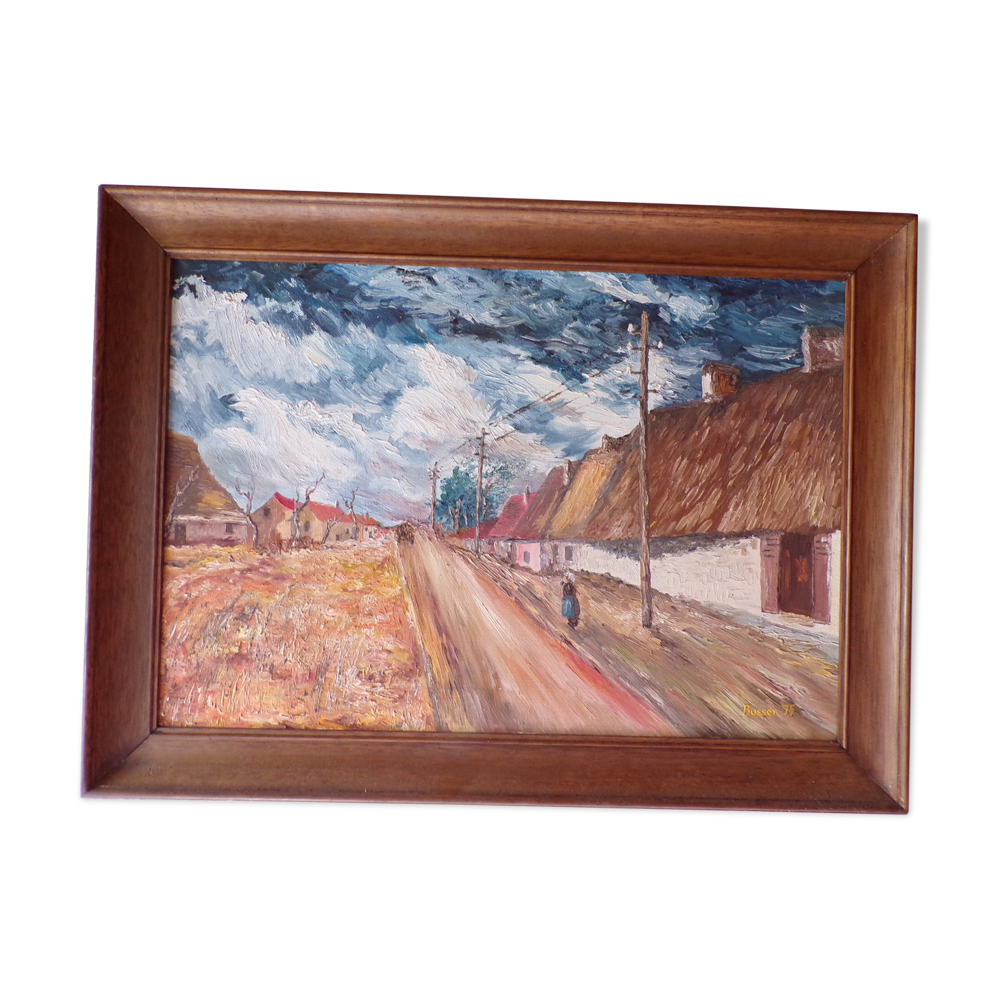 Landscape Breton oil on canvas