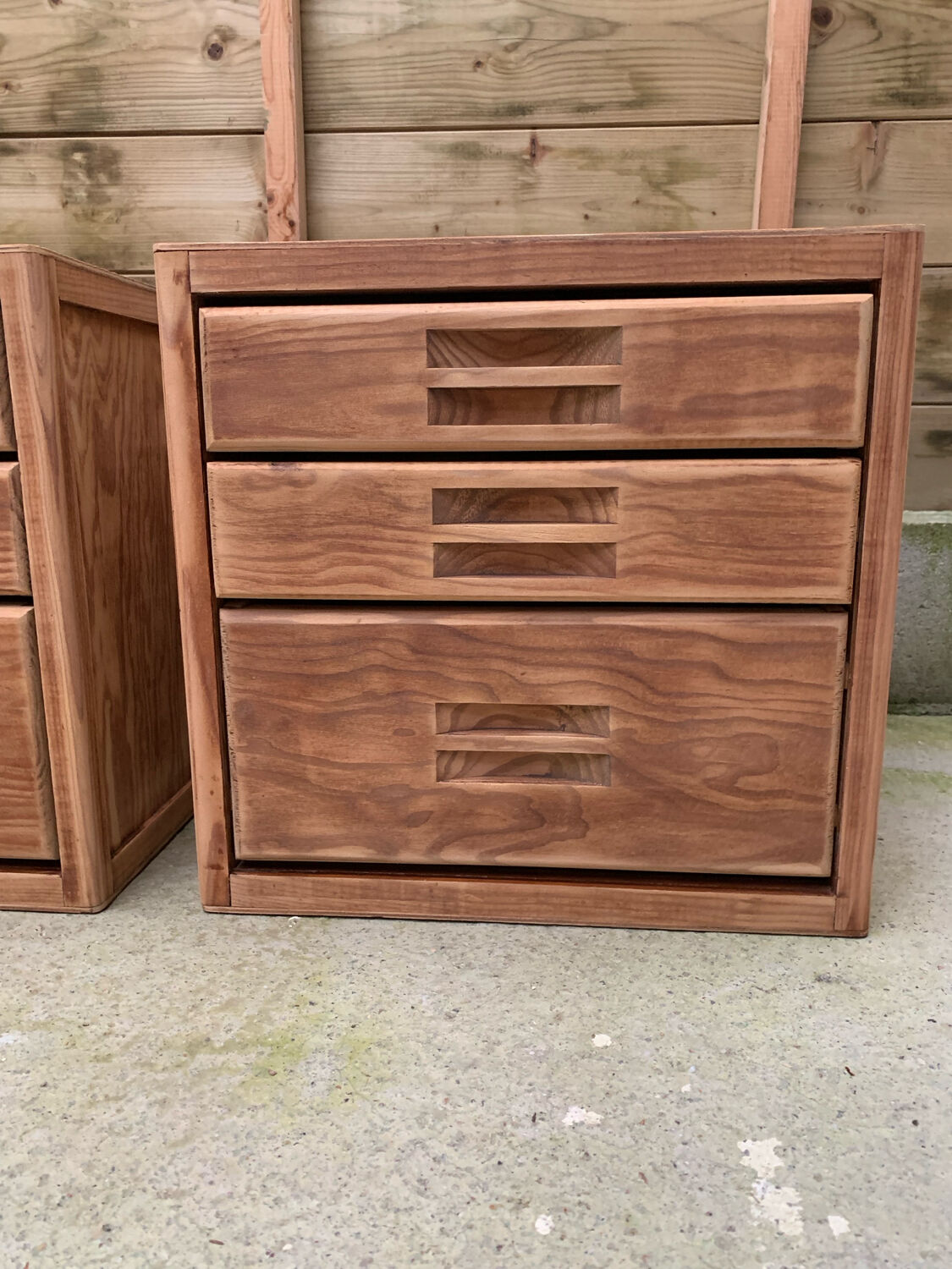 Vintage bedside tables