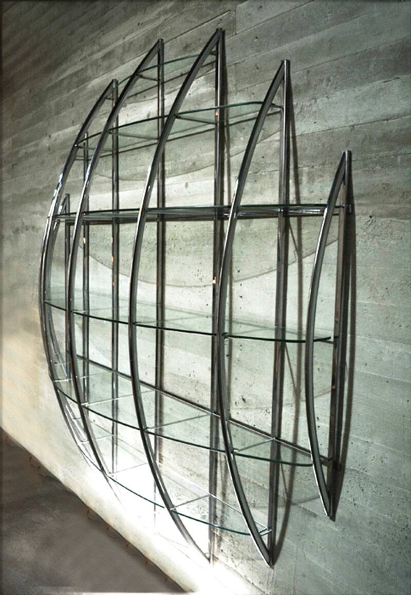 Tyco bookshelf design Manfredo Massironi for Nikol International 1970s