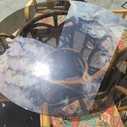 Rattan lounge set