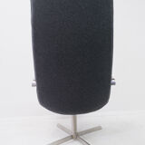 Modern lounge chair with footstool