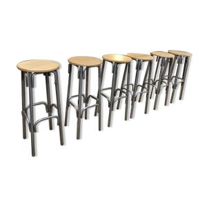 lot de 6 tabourets hauts