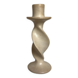 Soapstone candle holder