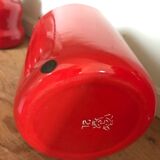 Vintage enamelled milk pot