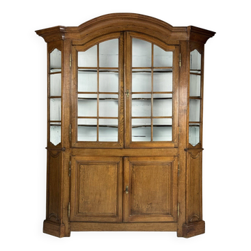 Buffet bibliothèque en chêne belge