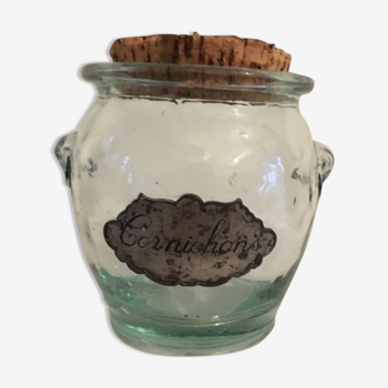 Jar in glass "pickle"