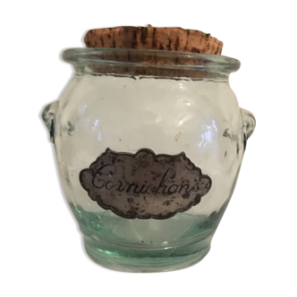 Jar in glass "pickle"